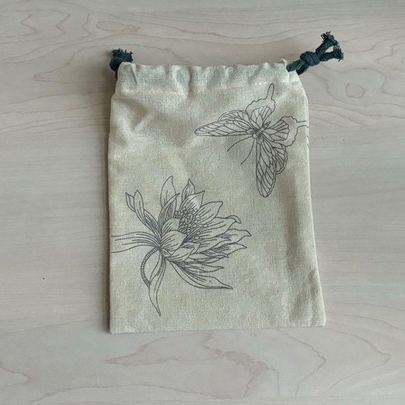 New Anuschka Light Blue Floral Genuine Leather Bag & Zippered Wallet 2 Piece Set - Picture 14 of 16